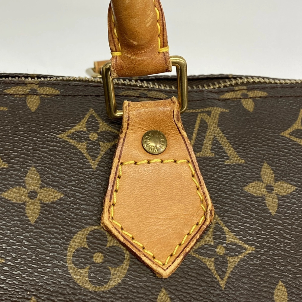 LOUIS VUITTON Brown Monogram Speedy 40 Bag - Picture 9 of 12